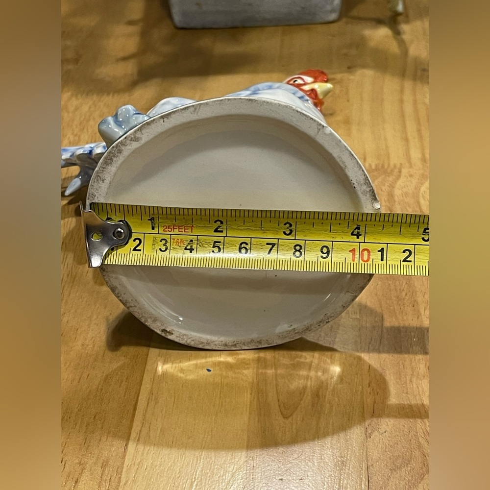 WILL GEORGE - Rooster porcelain figurine 1940s-1950s  In excellent condition - Picture 13 of 14